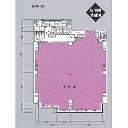 南海難波御堂筋ウエストの間取図画像