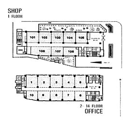 オリエンタル新大阪ビルの間取図画像