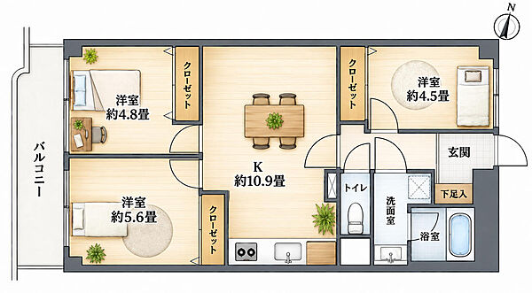 間取り：314002850961