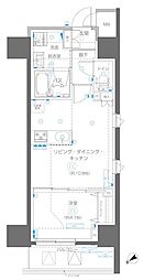 アルファレジデンシア南千住 10階1LDKの間取り