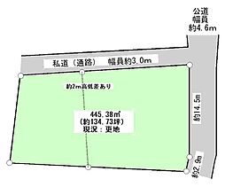 我孫子市白山2丁目 土地の土地画像