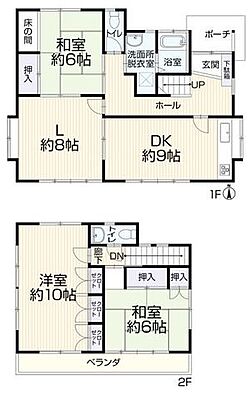 間取り 中古戸建　三島市萩