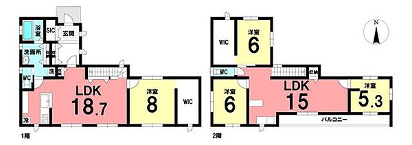 間取り：322000486409