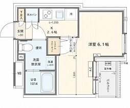 アーバンコンパクトマンション豊島園 1Kの間取図画像