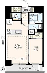 プレシス練馬ステーションフロント 1LDKの間取図画像