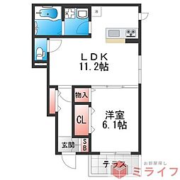 D’sフォレストII 1階