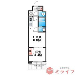 Mv.ms大阪新加美 4階/-
