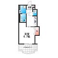 Luxe田辺6階6.3万円
