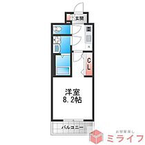 11階 / 1K / 24.55㎡