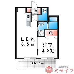 アニマーレ長堀 3階/-
