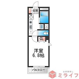 ラシーヌ背戸口 6階/-