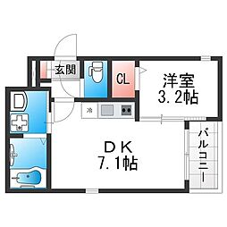 ハーモニーテラス巽西 1階