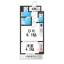 5階 / 1DK / 28.49㎡