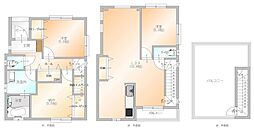 神奈川県平塚市豊田平等寺 2SLDKの間取り