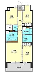 サンメゾン福知山 3LDKの間取図画像