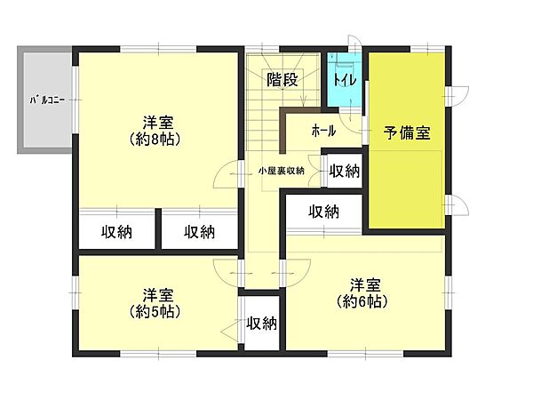 2階間取り