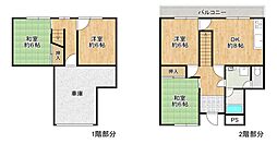 グランドメゾンはびき山 4DKの間取図画像