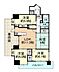 間取り：4LDK、専有面積72.22ｍ2、バルコニー面積9.13ｍ2