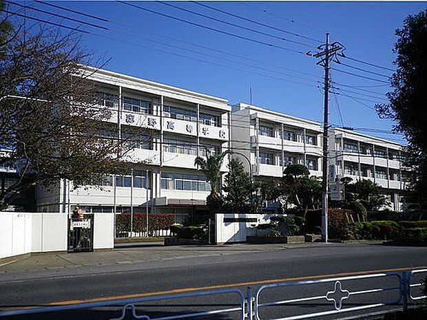 習志野市立習志野高等学校 780m