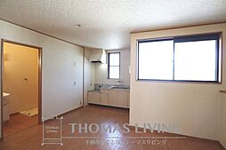 レフィナード木屋瀬 202 2階2DKのリビング/ダイニング