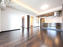 JR中央本線 鶴舞駅 徒歩9分の賃貸マンション 9階2LDKのリビング/ダイニング