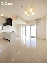 名古屋市営東山線 東山公園駅 徒歩3分の賃貸マンション 5階1LDKのリビング/ダイニング