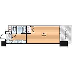 名古屋市営東山線 今池駅 徒歩5分の賃貸マンション 7階1Kの間取り