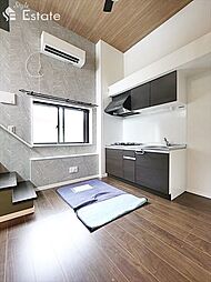 名古屋市営東山線 本山駅 徒歩5分の賃貸アパート 1階ワンルームのリビング/ダイニング