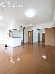 名古屋市営名城線 東別院駅 徒歩9分の賃貸マンション 8階1LDKのリビング/ダイニング