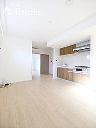 名古屋市営東山線 今池駅 徒歩5分の賃貸アパート 1階1LDKのリビング/ダイニング