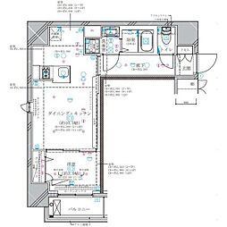 ディアレイシャス東別院2 1LDKの間取図画像