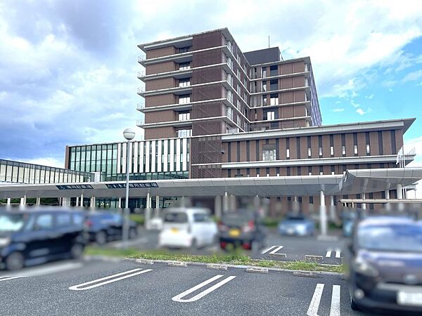 豊川市民病院　車で約7分　約4500m