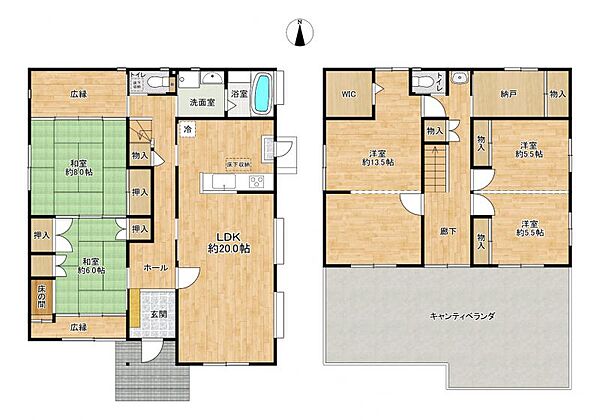 間取り広々6LDK！へーベルハウス施工の中古戸建です◎