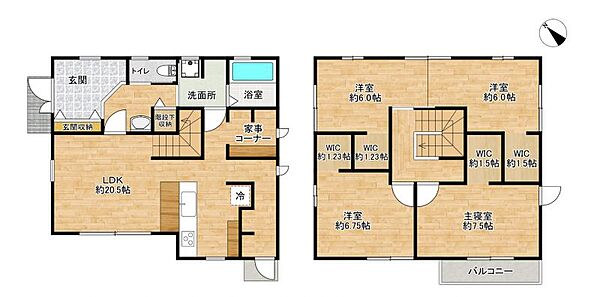 間取り：322000543830