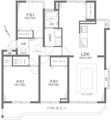 間取り：323000495655