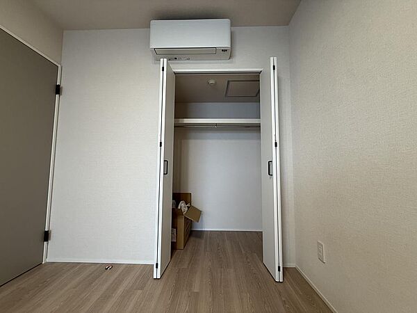 南側洋室6.0帖のクローゼット部分！