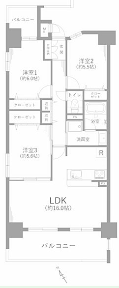 間取り：323000523493