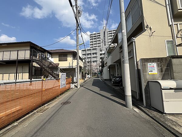 前面道路を含む現地写真