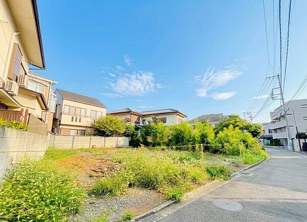 前面道路を含む現地写真