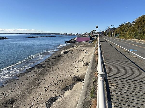 野比海岸・北下浦海岸も歩いて行けます。