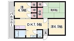 間取図画像 3DK