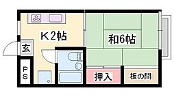 間取図画像 1K
