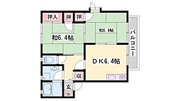 間取図画像 2DK