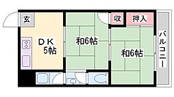 間取図画像 2DK