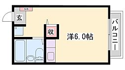 間取図画像 1K