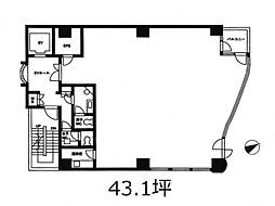 ビリーヴ新宿の間取図画像
