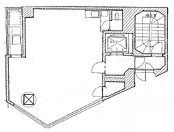 黒江屋八丁堀ビルの間取図画像
