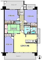 間取図画像 4LDK