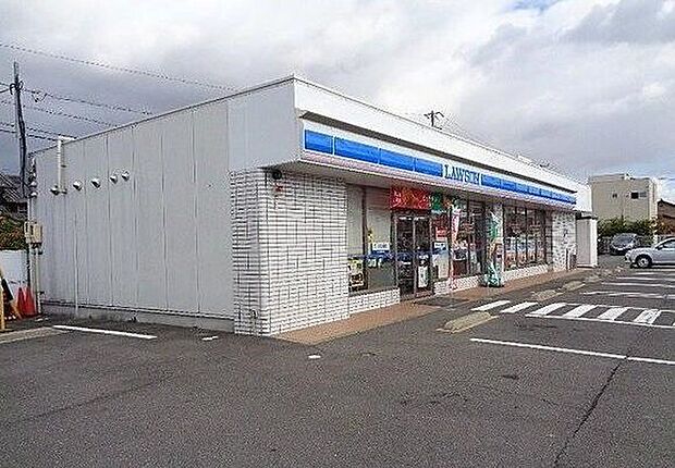 ローソン北一色店 380m