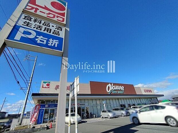 オークワ 西改田店 880m
